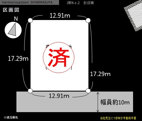 区画図